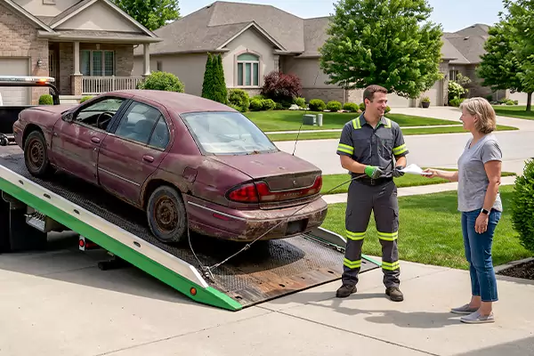 Junk Car Disposal in Dallas, TX