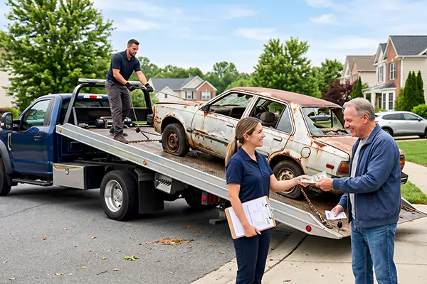 Junk Car Pick Up in Dallas, TX