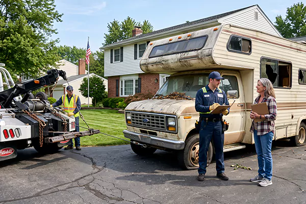 Junk RV Removal in Dallas, TX