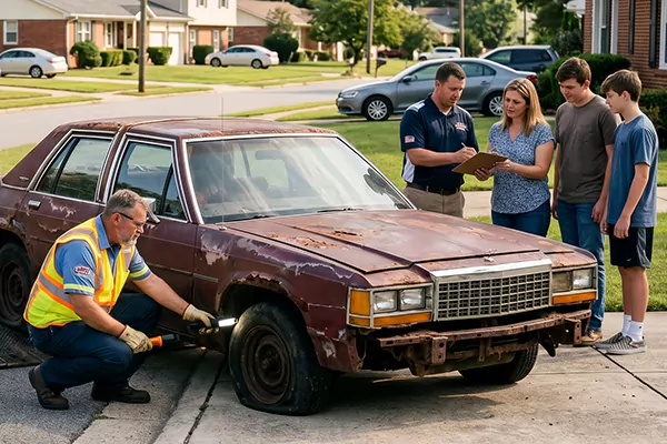 Peddle Junk Car Removal in Dallas, TX