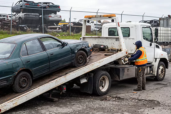 Salvage Car Removal in Dallas, TX
