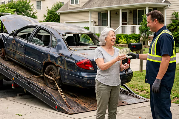 Scrap Car Pick Up in Dallas, TX