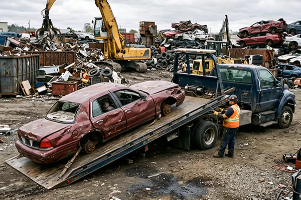 Scrap Car Removal in Dallas, TX